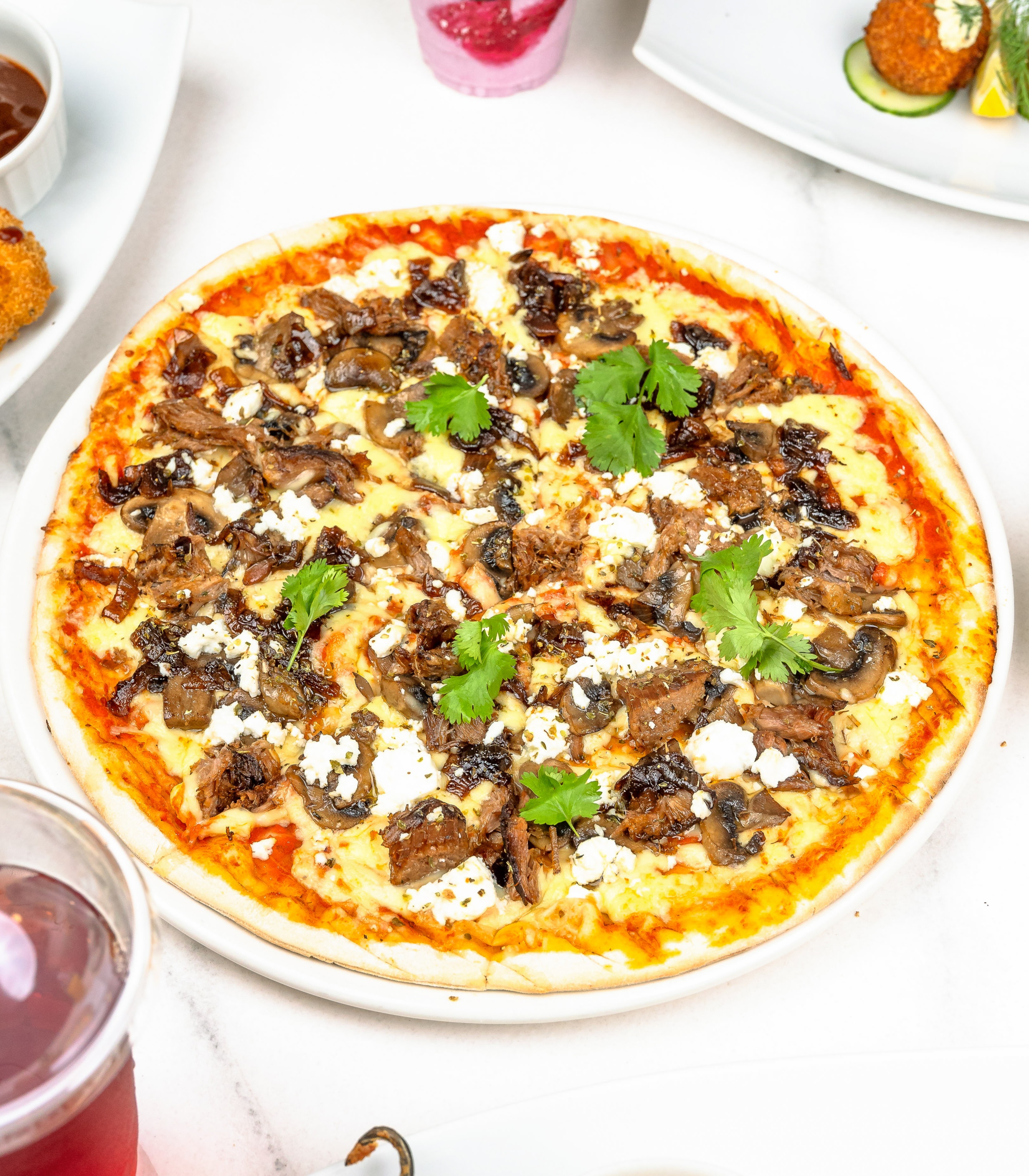 Lamb Pizza (All' Agnello)